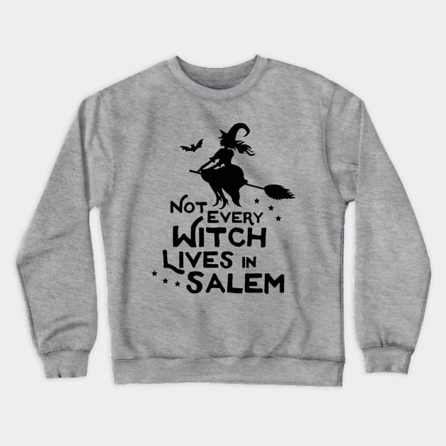 Not From Salem Crewneck Sweatshirt by machmigo